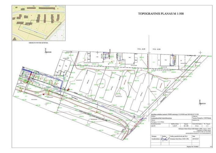 kadastriniai matavimai