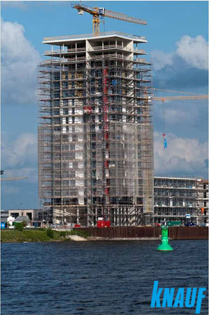 20 aukštų pastatas „Landmark Tower“.