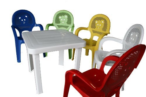 Tikrai gražu baldai iš plastiko...