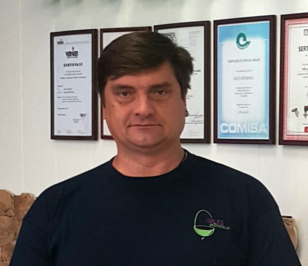 Darius Šauklys, UAB „Gilės inžinerija" inžinierius