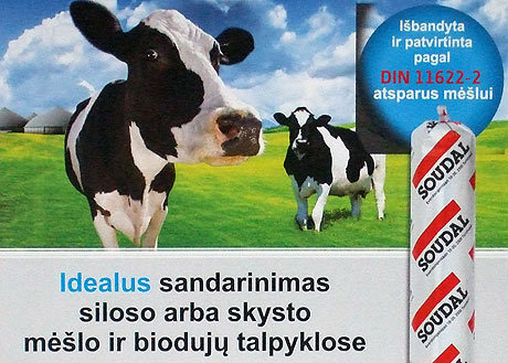 Sandarinimas mėšlo talpykloms