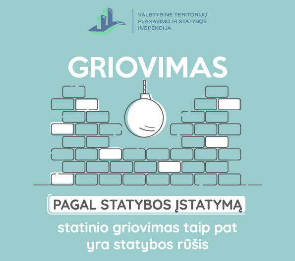griovimo atvejai griovimo atvejai