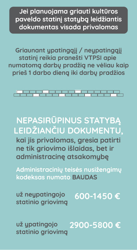 griovimo atvejai griovimo atvejai