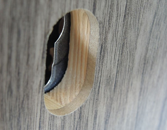 Medinės vidaus durys su MDF plokšte Medinės vidaus durys su MDF plokšte