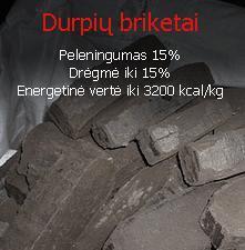 Durpių briketai