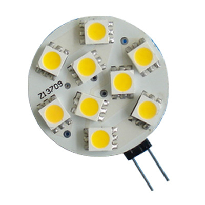 LED lemputė su H4 cokoliu ir devyniais 5050 SMD diodais