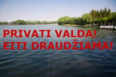 Užstatomos ir saugomos teritorijos