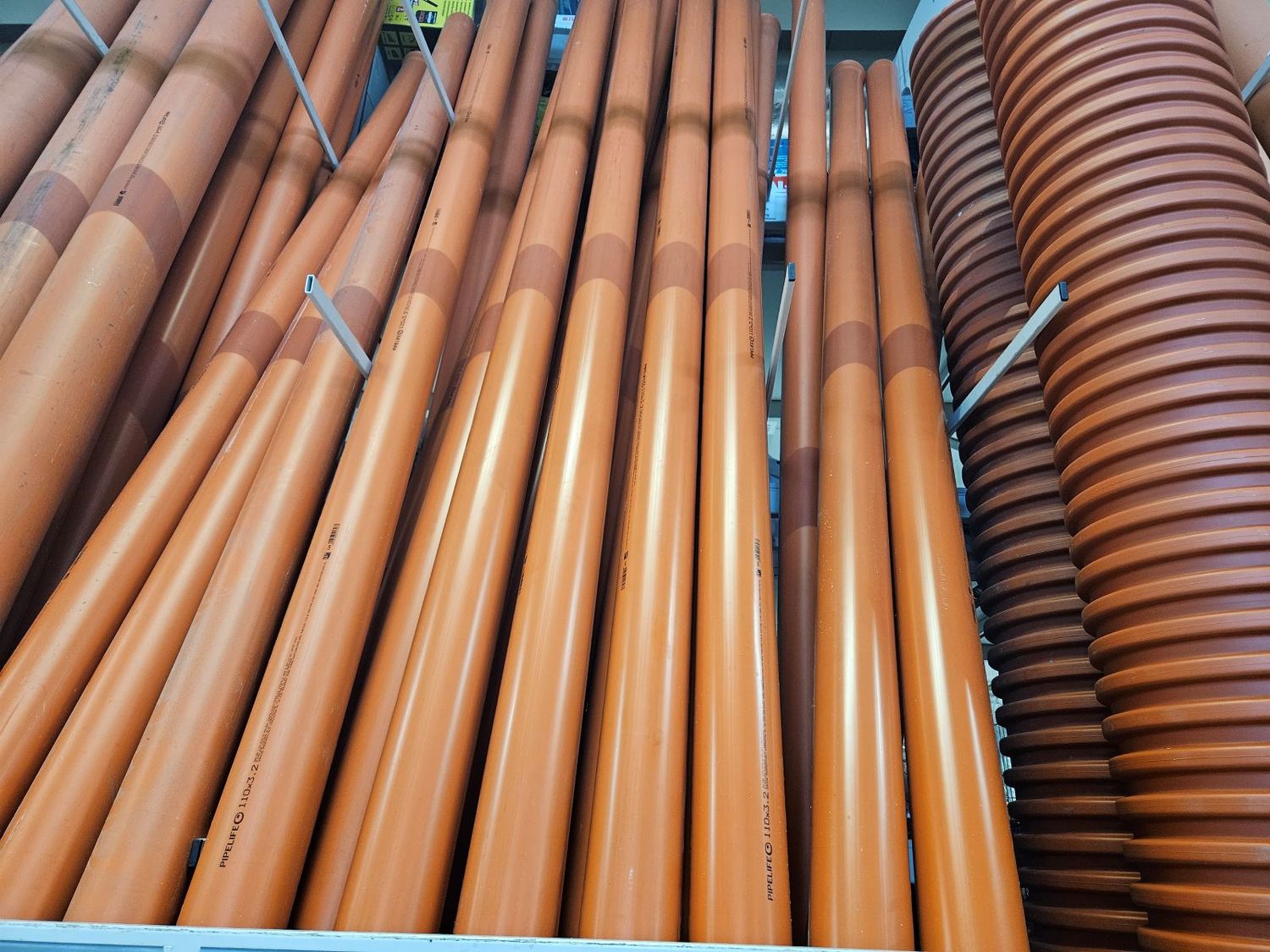 lauko kanalizacijos vamzdžiai