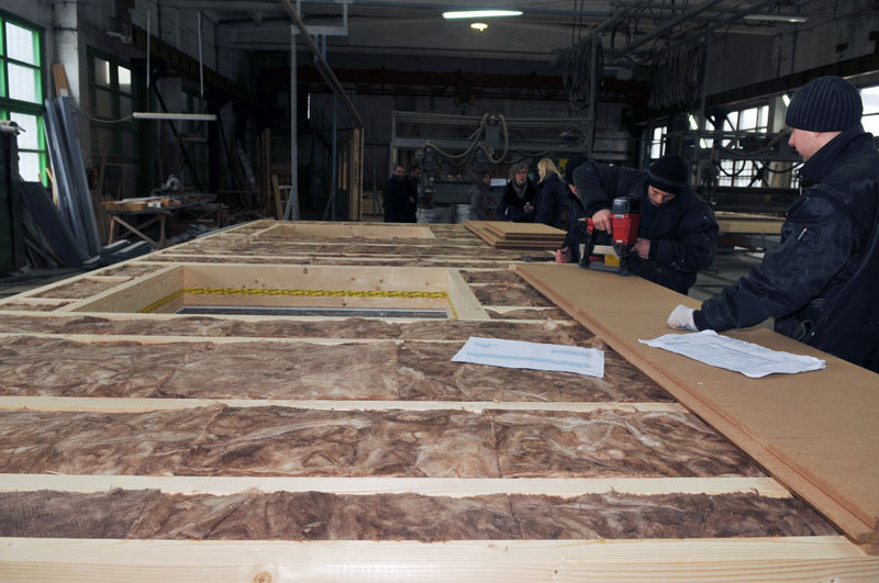 skydų gamybos technologija