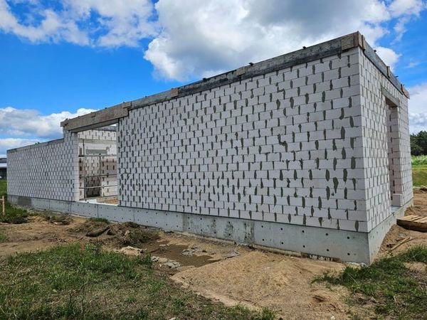 silikatinių blokelių mūrijimas