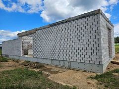 silikatinių blokelių mūrijimas