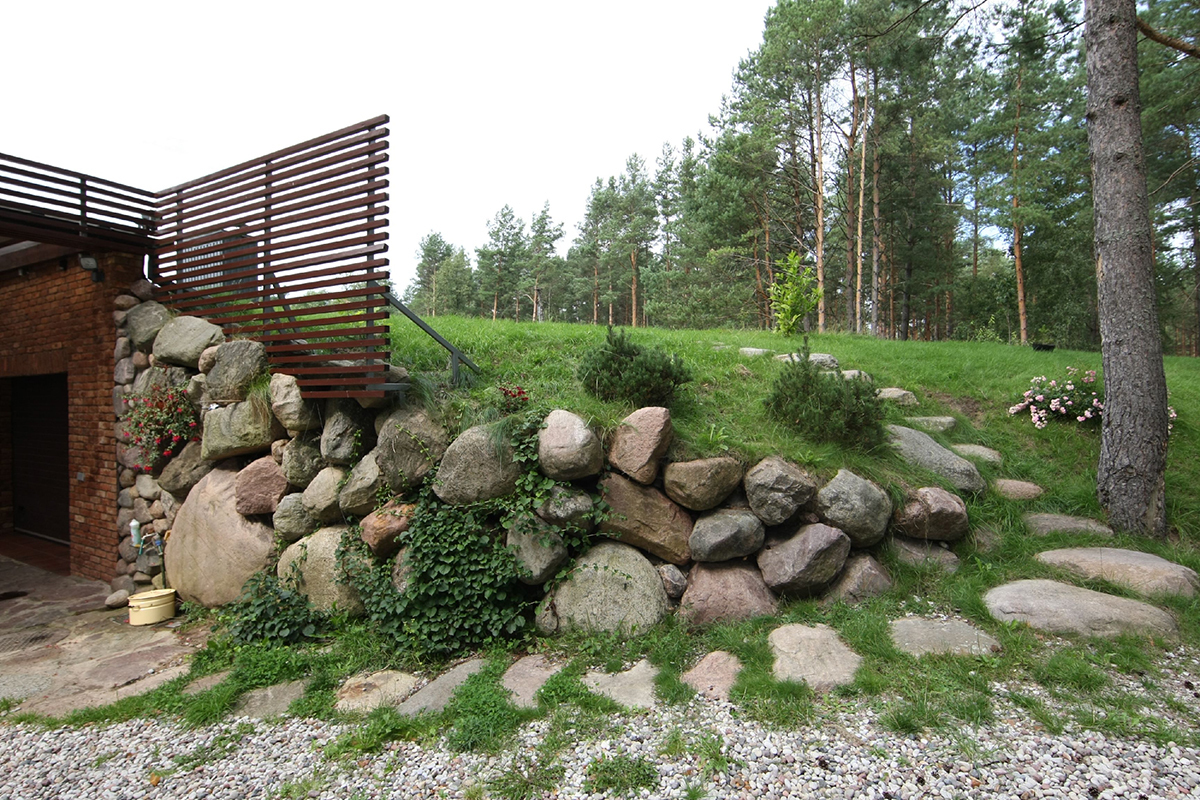 Atraminės sienutės statyba