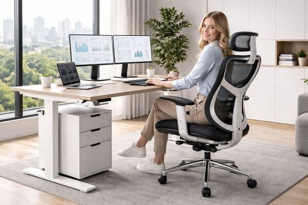 ergonominės biuro kėdes