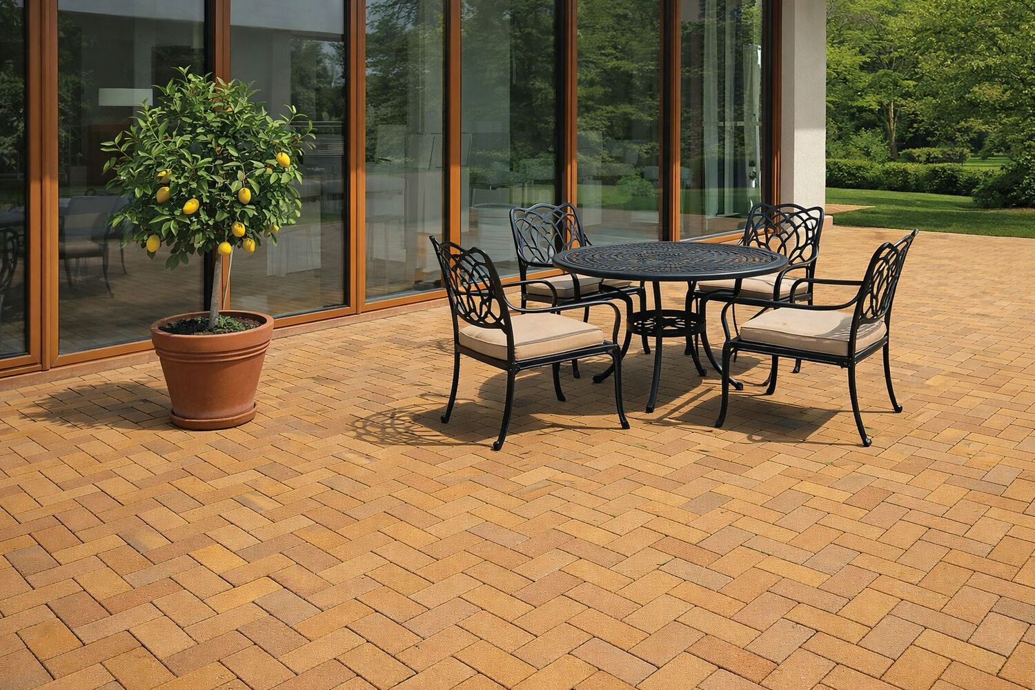 Sendinto klinkerio trinkelės Vilniuje