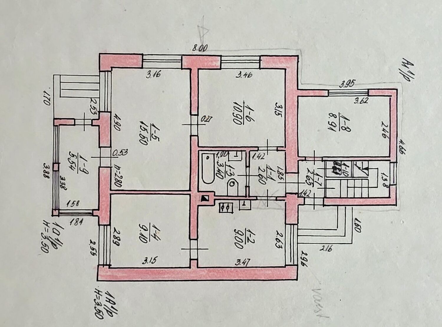 Privataus namo renovavimo projektas