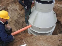 Valymo įrenginio atstumas iki sklypo ribos ir objektų