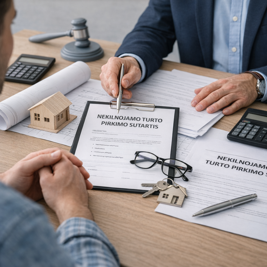 Teisinė pagalba perkant nekilnojamą turtą
