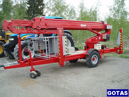 Mobili priekaba - lopšys BRONTO 18-2T.