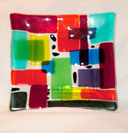 Stiklo dekoravimo technologija. Fusing