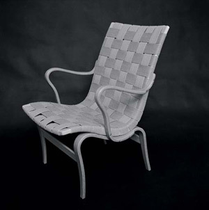 Working chair, 1941, "Eva". Photo: Bruno Mathssons arkiv, Varnamo Working chair, 1941, "Eva". Photo: Bruno Mathssons arkiv, Varnamo