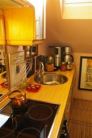 Bendras virtuvės vaizdas