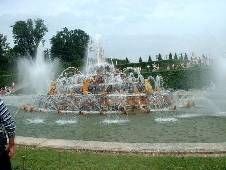 Versalio parko fontanai Versalyje, Prancūzija