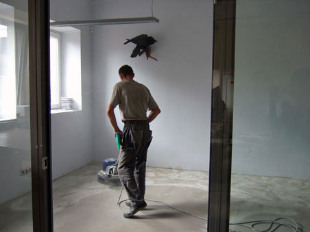 Grindų paruošimas parketlenčių klojimui