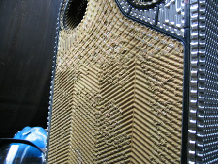 Apkalkėjęs šilumokaitis