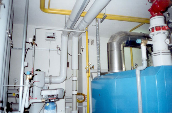 Pramoninė dujinė katilinė